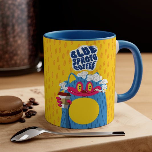 Blue Sproto Coffee Mug